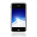 wholesale i68+ Dual Card Quad Band JAVA Ultra Thin Flat Touch Screen FM Cell Phone Black (2GB TF Card)(SZHX0012)
