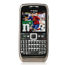 Großhandel e71 style Pro TV Dual SIM Card Quad-Band Dual-Kamera freien Ledertasche Handy schwarz (2GB TF Karte) Originalpreis 105,99 $