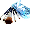 10 S�ries De Mini Pinceau Bleu Cosm�tiques Setes 5903151n (hzs015) - Crin Naturel