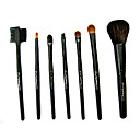 Nouveau 7 Pcs Pinceau Maquillage Professionnel + Housse Noire Libre (tslr0810-0011)
