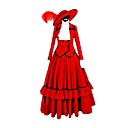Kuroshitsuji Angelina Lolita Cosplay Costume Rouge (fcl006)