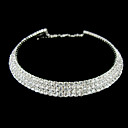 Superbe Mariage Cristal Colliers Bijoux De Mari�e (whn005)