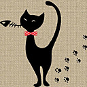 Wall Sticker - Chaton Cute (0565 - Gz056)