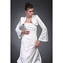 Manches Longues En Satin De Mari�e Veste / Poser De Mariage (wsm0410)