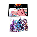 P�rpura Arte Escamas De U�as L�ser (tama�o Bolsillo) (tslr0928-41)
