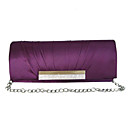 venta al por mayor magnífico bolso de noche de seda bolsa bolso de embrague (w0872). más colores disponibles