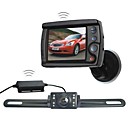 2.4g Wireless Sistema De Sensor De Aparcamiento Con Pantalla Tft De 3,5  Quot;y Monitor Lcd-ir Cmos Color De La C�mara (szc1502)