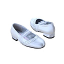 Top En Satin De Qualit� Sup�rieure � Faible Talon Ferm� Orteils Chaussures Filles Fleur Chaussures De Mariage / (a0718) Plus De Couleurs Disponibles