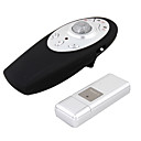 Rf Wireless Presenter Usb Avec Pointeur Laser Et Une Boule Pour Pc / Ordinateur Portable (15-ordre Du M�tre)