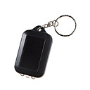 Auto Recarga De La Energ�a Solar-3-conducido 2-llavero Linterna De Modo (negro)