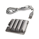 Usb Bater�a Recargable (3800mah) Pack Para Wii Balance Board En Forma
