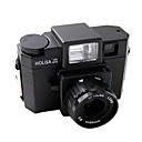 Lomo Holga 120 GFN 120gfn caméra avec built-in flash lentille en verre noir (dce051)