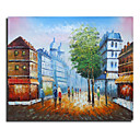 Mano Extendida Hace Paisaje Pintura Al �leo - Env�o Gratis (0695-la-101)