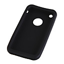 Silicone Protective Case for iPhone 3G (Black)