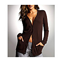 Lightinthebox ES  c chaqueta de punto con cuello en V de cachemira con bolsillos