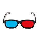 Marco De Pl�stico Re-usables Y La Lente De Anaglifos Rojo + Azul Gafas 3d (color Del Marco Surtidos)