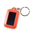 La Energ�a Solar Auto-recarga De 3 Led De 2 Modos Llavero Linterna (mezcla De Colores)