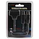Dual Usb 2.0 � Un C�ble Adaptateur Sata (30cm-c�ble)