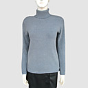 Classique Pull � Col Roul� En Cachemire (g-008)