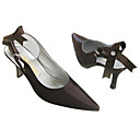 Satin Talon Haut Haut Ferm� Chaussures Orteils Soir�e / Chaussures Pour Occasions Sp�ciales Plus De Couleurs Disponibles (mm-063)