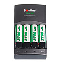 Soshine Sc-u1 Ni-mh Avec Chargeur Kit Batteries 2500mah