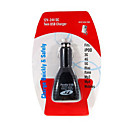 2-port Usb Car Power Adapter (con La Seguridad De Circuitos)