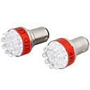 12-luces Traseras Led Veh�culo (12v Rojo 2-pack)