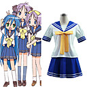 Uniforme Escolar Japon�s Cosplay Estrella De La Suerte Traje Azul (suyf022)