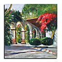 Mano Extendida Hizo La Pintura De Paisaje (0695-la-88)