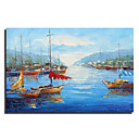 Mano Extendida Hizo La Pintura De Paisaje (0695-la-113)
