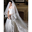 1 Layer Cathedral With Lace/ Beading Wedding Veil