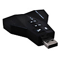 C-media Propuls� Diamant Virtuelle 7.1-surround Usb 2.0 Carte Son Avec 2 Haut-parleurs * Et 2 * Micros