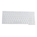 Tapa Del Teclado De Silicona Protectora Para Toshiba A200 Ml-1045 (blanco Trasl�cido)