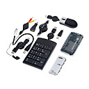 Commode 10-in-1 Kit Voyage Ordinateur Portable