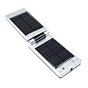 Flip-open Solaire / Ca / Voiture Powered Chargeur De T�l�phone Portable Avec Batterie Int�gr�e (500mah)