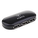 Con Forma De Huevo De Alta Velocidad Usb 2.0 4-port Hub