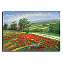 Mano Extendida Hizo La Pintura De Paisaje (0695-la-91)