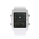 Digital   Anal�gico Dual-ladies Watch Tiempo Mu�eca Con Pantalla De Lunes A Viernes - Blanco (2   Cr1120)