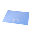 Alfombrilla De Rat�n Suave De Silicona (azul Transparente)