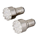 12-luces Traseras Led Veh�culo (12v Blanco 2-pack)
