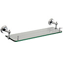 Accessoires De Salle De Bains �tag�re En Verre En Laiton Massif (0640-2509)