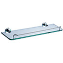 Accessoires De Salle De Bains �tag�re En Verre En Laiton Massif (0640-3309)