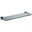 Accessoires De Salle De Bains �tag�re En Verre En Laiton Massif (0640-3209)