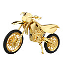 Motocicleta En Forma M�s Ligera (de Oro)