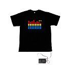 Sonido Y La M�sica Activa Visualizador El Bailar�n Vu Espectro Camiseta (4   Aaa)