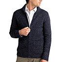 Plein Cardigans En Cachemire Hommes Fermeture Zip (3003ba014-0681)