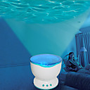 Vague De La Mer Oc�an Conduit Projecteur Lampe Usb Mp3 Haut-parleur (tra-321)