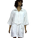 Bad 100% Baumwolle Frauen Gewand (0763-lt108)