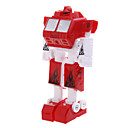 Sport Car Transformer Robot Model Set Red