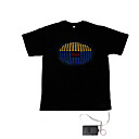 El Sonido Y La M�sica Activada Vu Espectro Metros El Visualizador De T-shirt (4   Aaa)